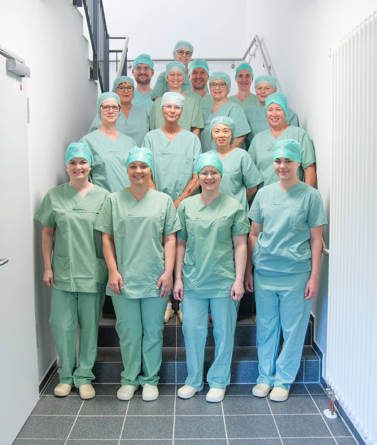 Ophthalmic clinic surgical team