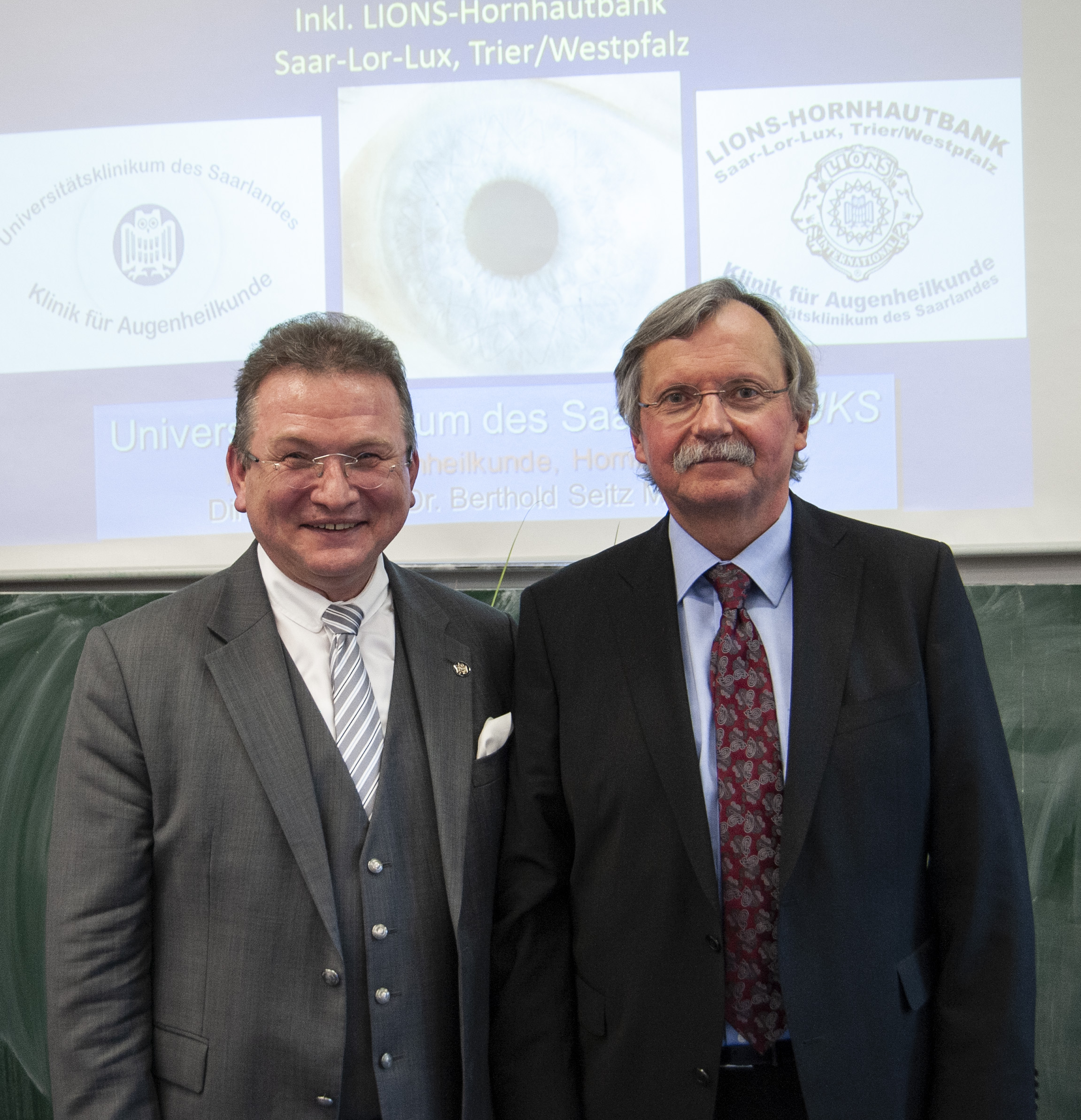 Prof. Seitz and Dr. Schmitt