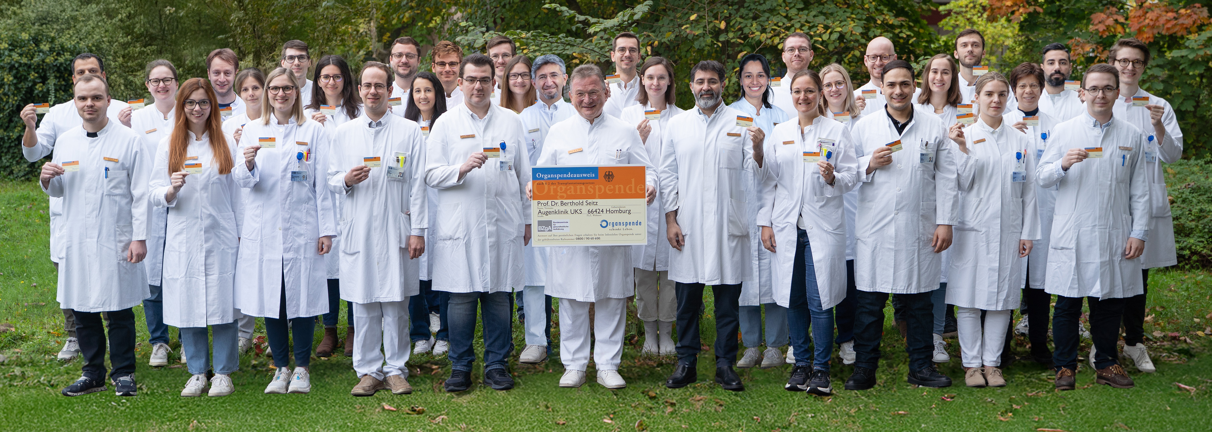 Photo de groupe des médecins